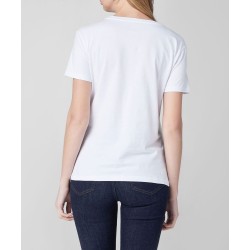 EA7 Emporio Armani Playera con estampado a tono