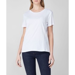 EA7 Emporio Armani Playera con estampado a tono