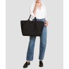 NAGHEDI Bolso Tote Negro St. Barths