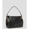 Emporio Armani Bolso shoulder negro en piel Mujer