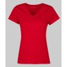 Nautica Playera de cuello V manga corta lisa