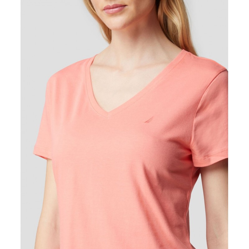 Nautica Playera lisa de cuello V Nautica Playera lisa de cuello V
