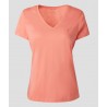 Nautica Playera lisa de cuello V