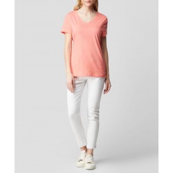 Nautica Playera lisa de cuello V