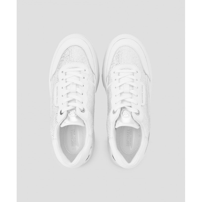 Michael Kors Tenis casuales en piel con plataforma Hayes
