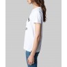 Zadig & Voltaire Playera cuello redondo manga corta con grafía Mujer