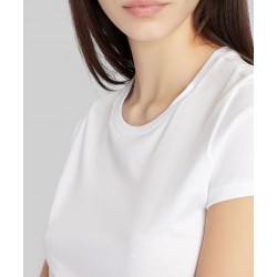 Armani Exchange Playera cuello redondo manga