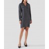Gerard Darel Vestido midi con manga larga estampado Mujer