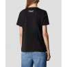 Karl Lagerfeld Playera de cuello redondo manga corta estampada