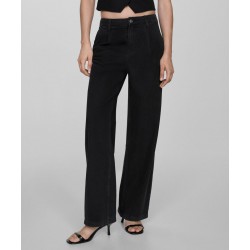 Mango Jeans recto con pinzas