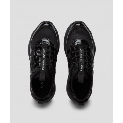 Armani Exchange Tenis casuales con logo