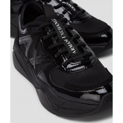 Armani Exchange Tenis casuales con logo