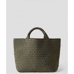 Naghedi Bolso tote Verde olivo St. Barths Medium