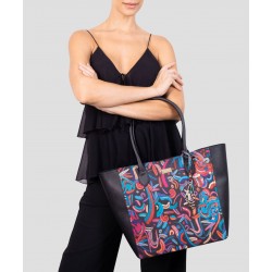 Pineda Covalin Bolso tote multicolor Kuuch Quetzalcóatl Mujer