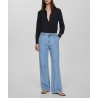 Mango Jeans recto con pinzas
