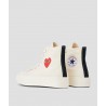 Comme des Garçons Tenis tipo botín Converse