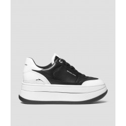 Michael Kors Tenis Casuales de Plataforma en piel