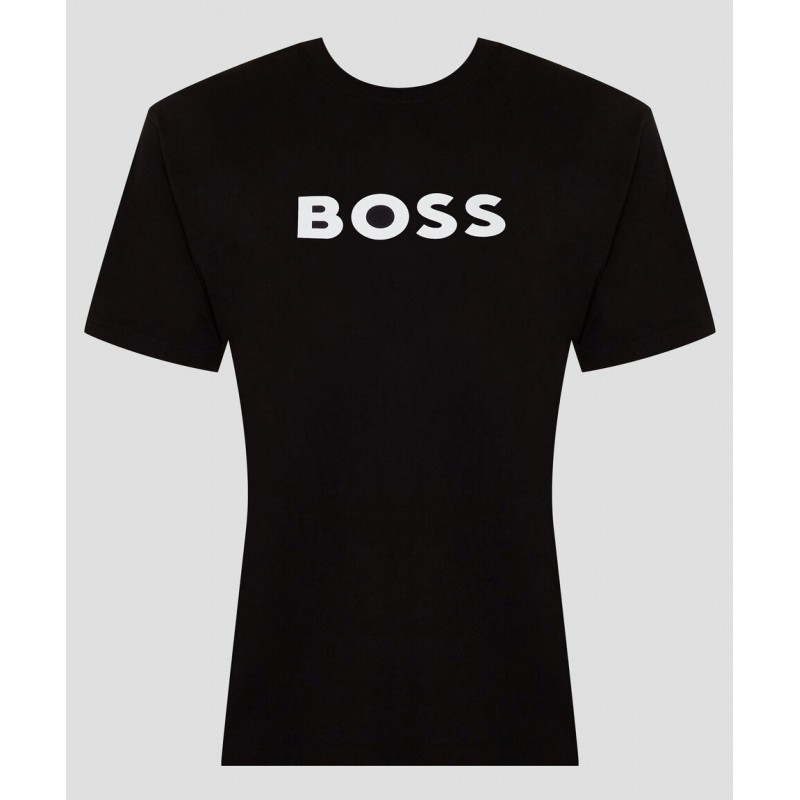 Boss Playera de cuello redondo con manga