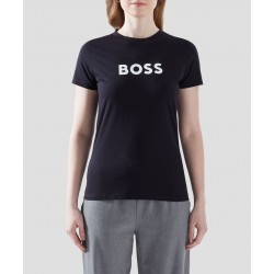 Boss Playera de cuello redondo con manga