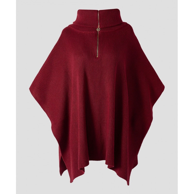 Michael Kors Poncho Cuello Alto Mujer