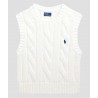 Polo Woman Chaleco texturizado