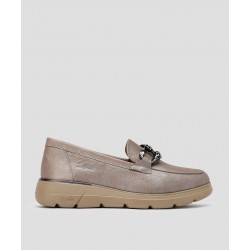 24 Hrs Mocasines en piel
