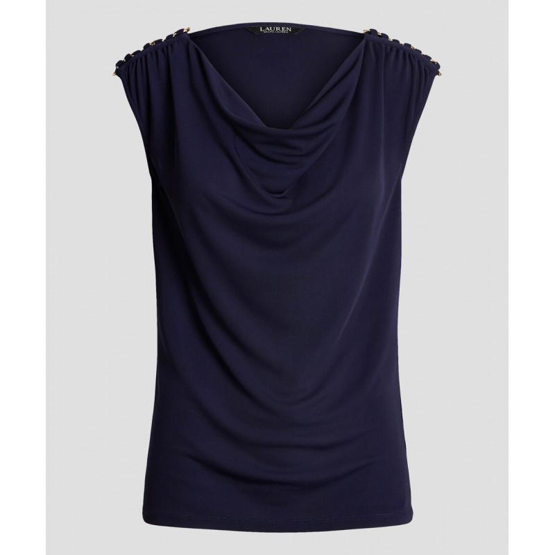 Lauren Blusa con cadena sin mangas