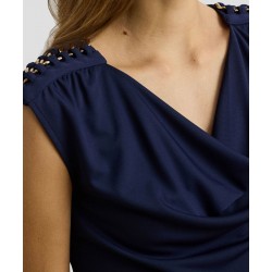 Lauren Blusa con cadena sin mangas