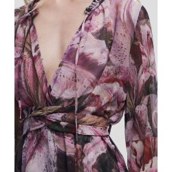 Desigual Vestido Midi manga larga