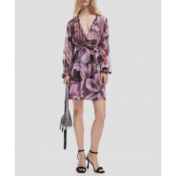 Desigual Vestido Midi manga larga