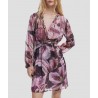 Desigual Vestido Midi manga larga