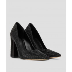 Michael Kors Zapatillas Pump Maxine con tacón alto de media luna