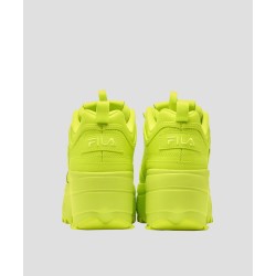 Fila Tenis Casuales de plataforma verdes