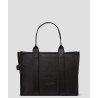 Marc Jacobs Bolsa tote en piel negra granulada